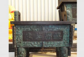 泉州青铜香炉雕塑，传承中国文化
