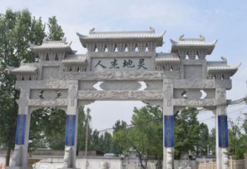 泉州以大理石铸就美妙牌坊雕塑