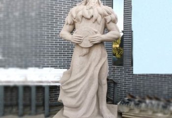 泉州手工雕刻伏羲石雕塑像