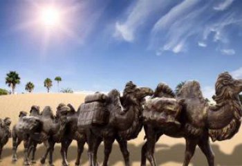 泉州中领雕塑沙漠骆驼铜雕制作工艺与定制标准