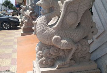 泉州珠江朱雀——精美古典雕塑摆件