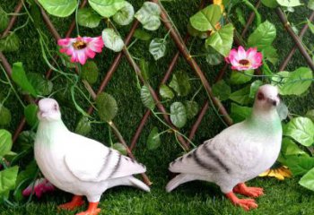 泉州传递和平的鸽子雕塑