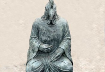 泉州鸡兽融合的象征——全新兽首人身石雕
