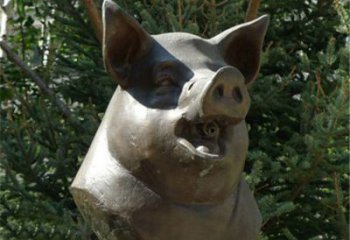 泉州十二生肖猪首铜雕，让你敬佩万年历史的艺术精髓