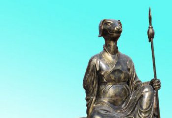泉州精美十二生肖坐式铜雕