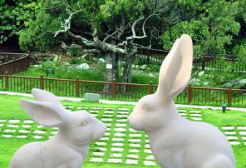 泉州中领雕塑定制独特的兔子雕塑