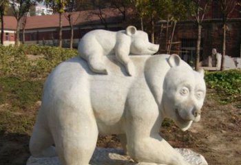 泉州狗熊雕塑景观，给你一个精美园林