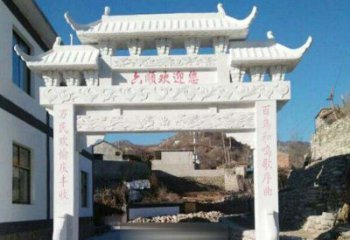 泉州牌坊雕塑：为景观增添独特灵气