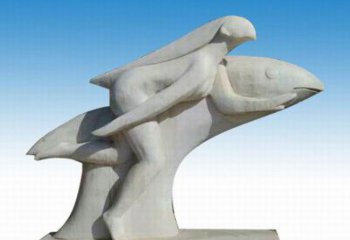 泉州中领雕塑海豚雕塑，让你的公园变得出众！