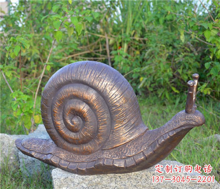 泉州蜗牛铜雕塑