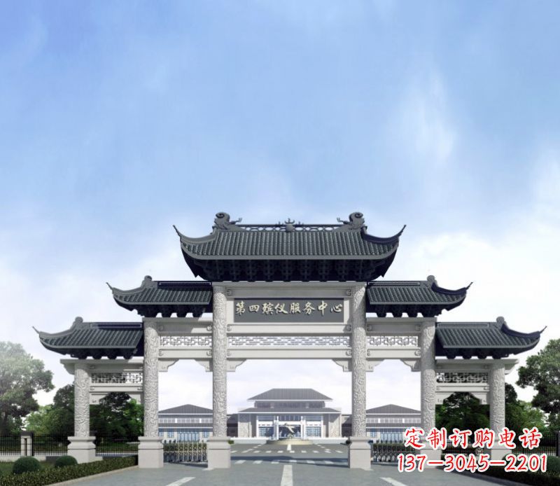 泉州五门景观石牌坊