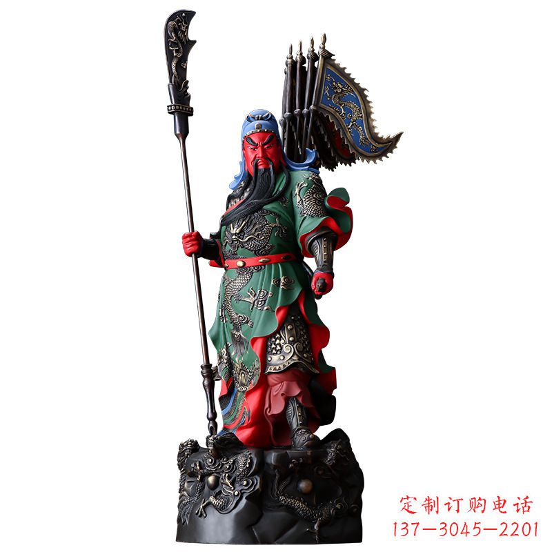 泉州武财神关二爷雕塑