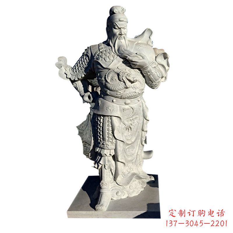 泉州武财神关羽石雕
