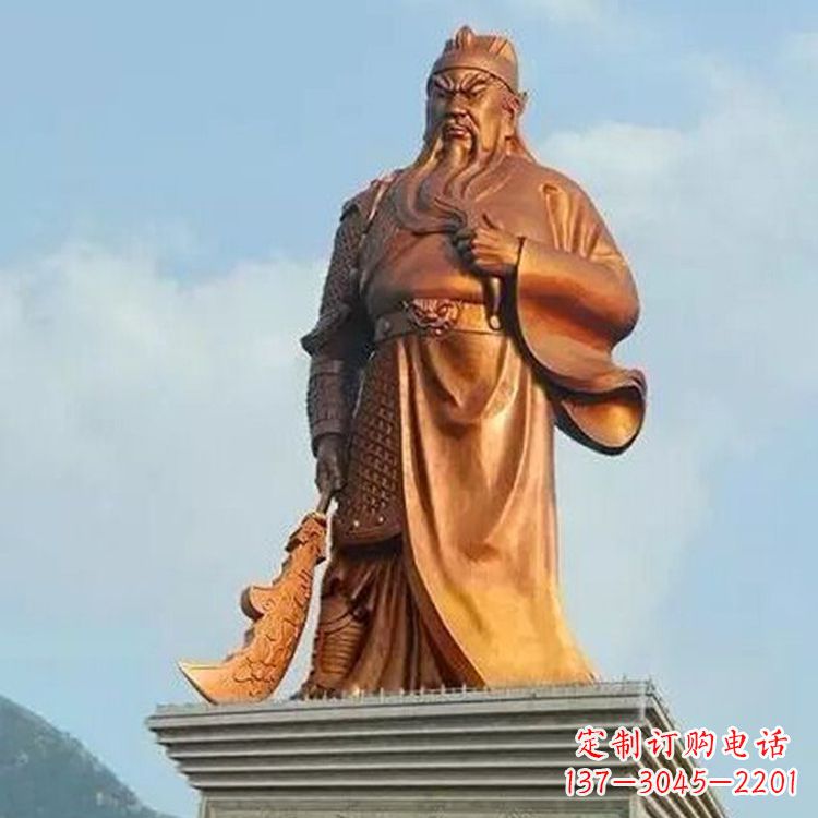 泉州武圣关公雕像