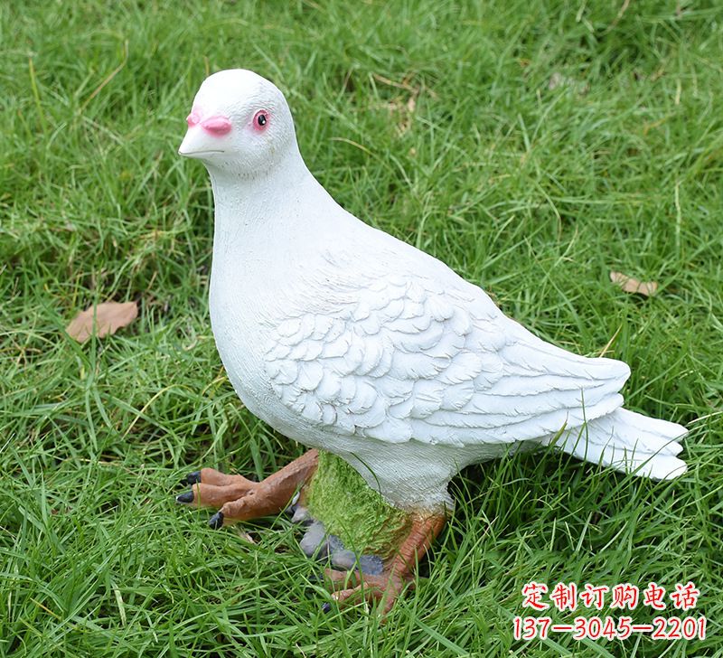 泉州西方的鸽子雕塑