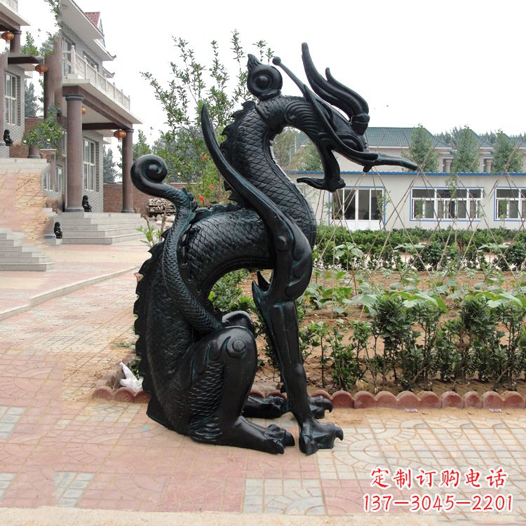泉州西方龙动物神兽雕塑