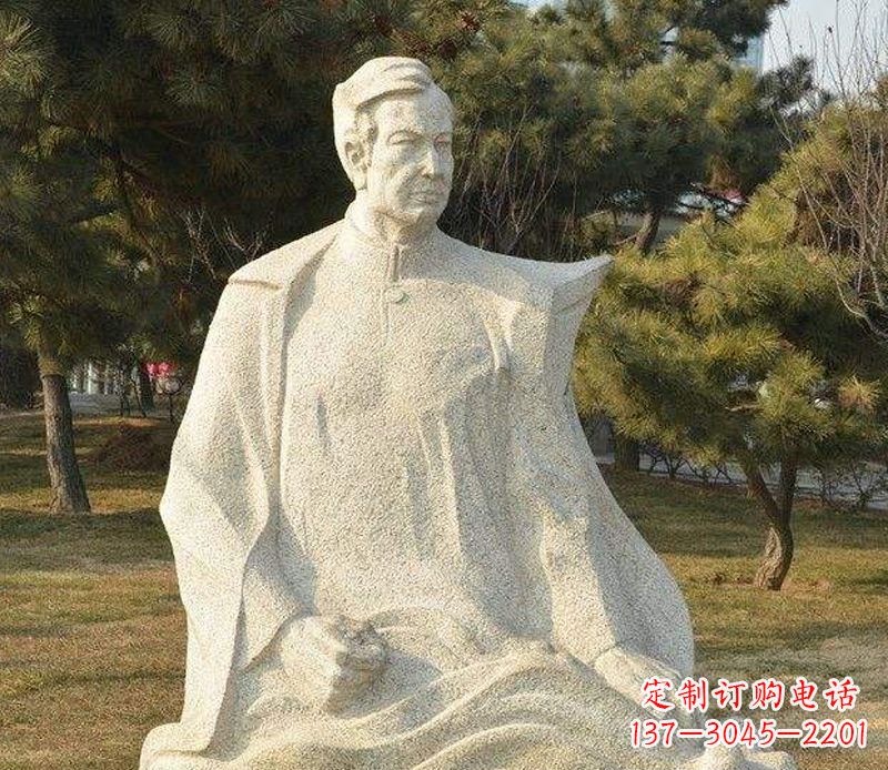泉州冼星海音乐名人石雕