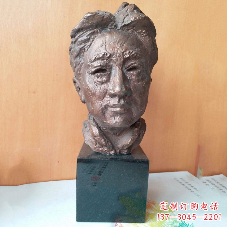 泉州现代画家徐悲鸿先生头像雕塑