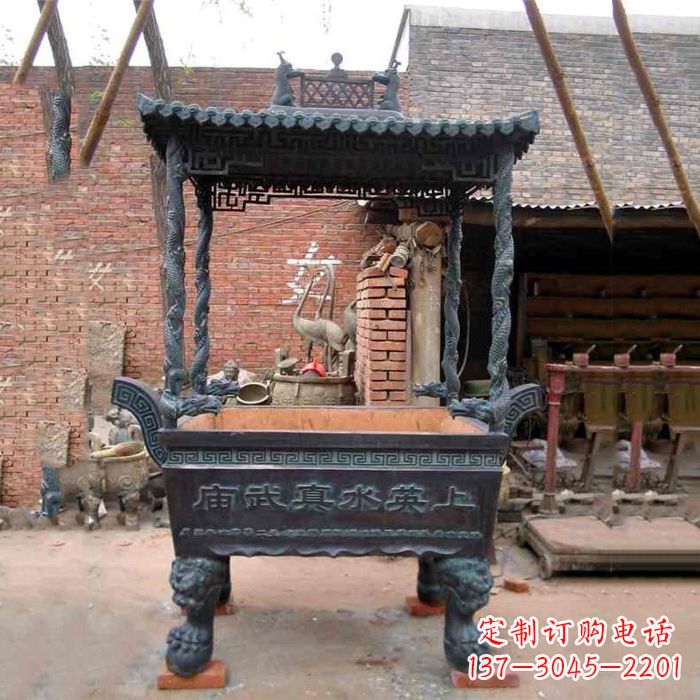 泉州现代铜香炉