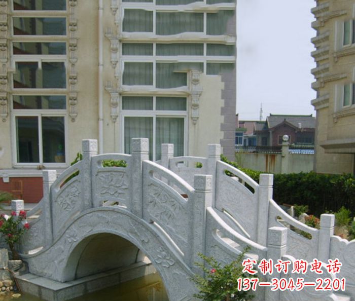 泉州小区景观大理石拱桥 (2)