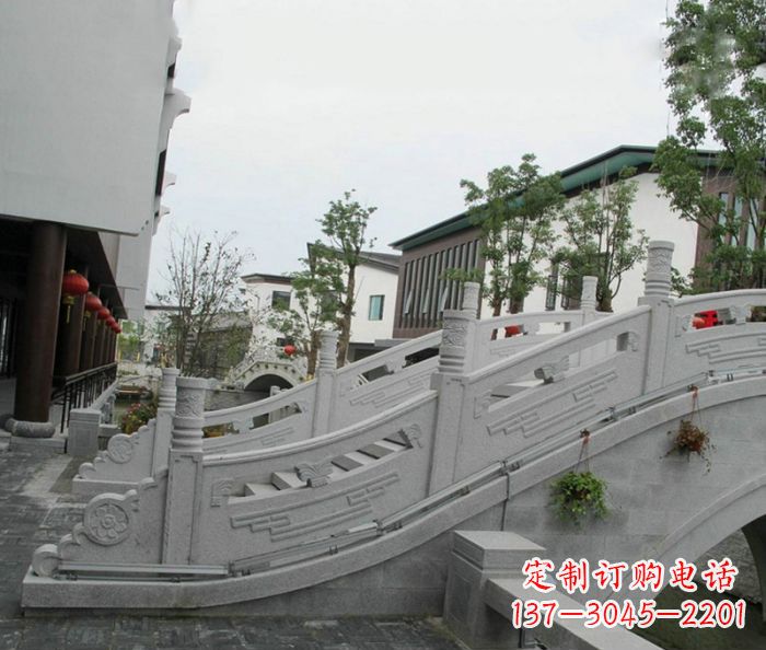 泉州小区景观大理石拱桥