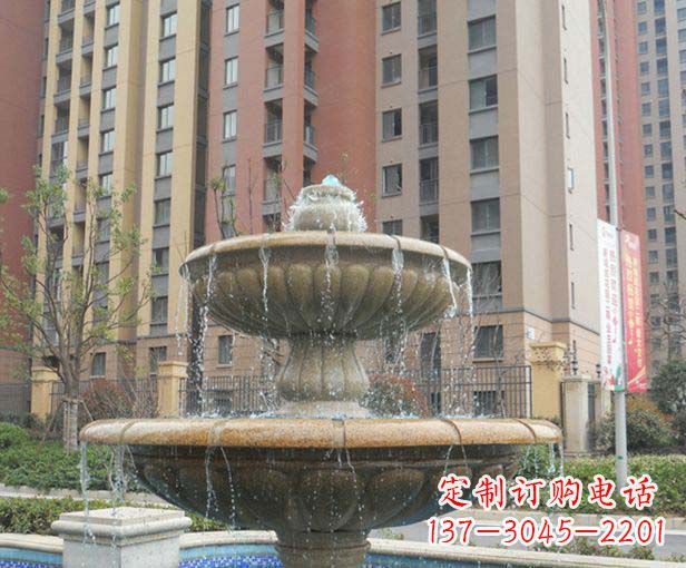 泉州小区景观大理石喷泉石雕