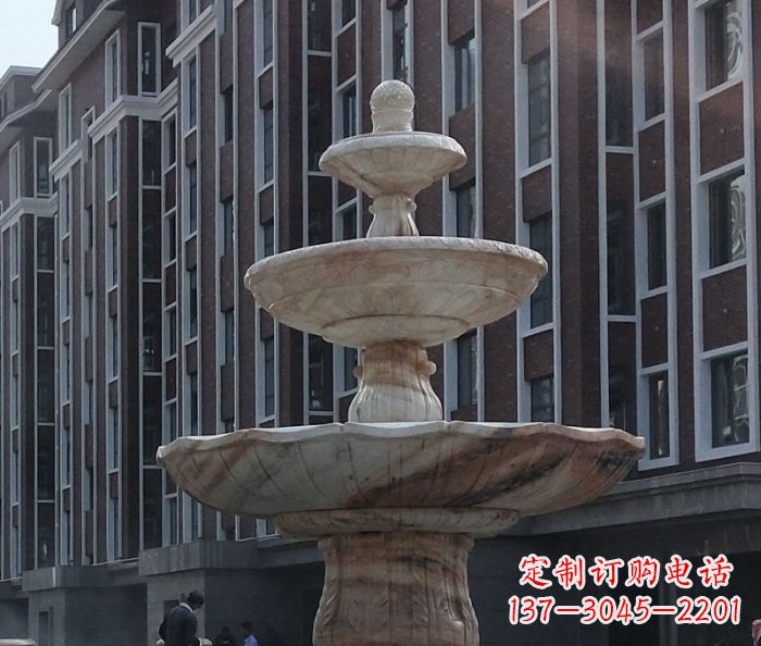 泉州小区景观大型喷泉石雕 (6)
