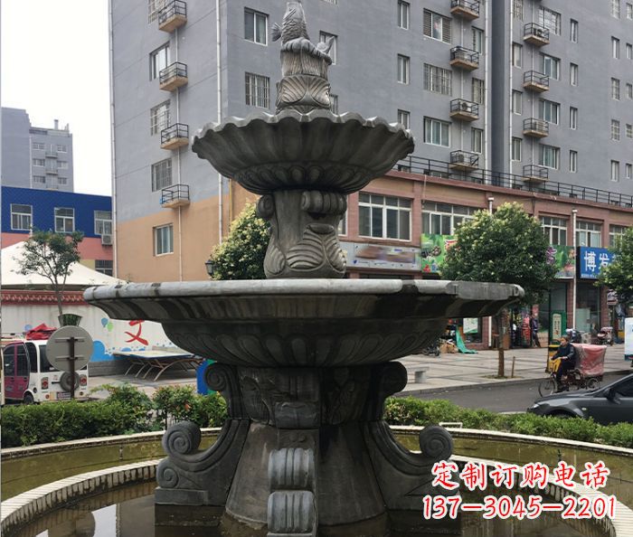 泉州小区景观仿古喷泉石雕