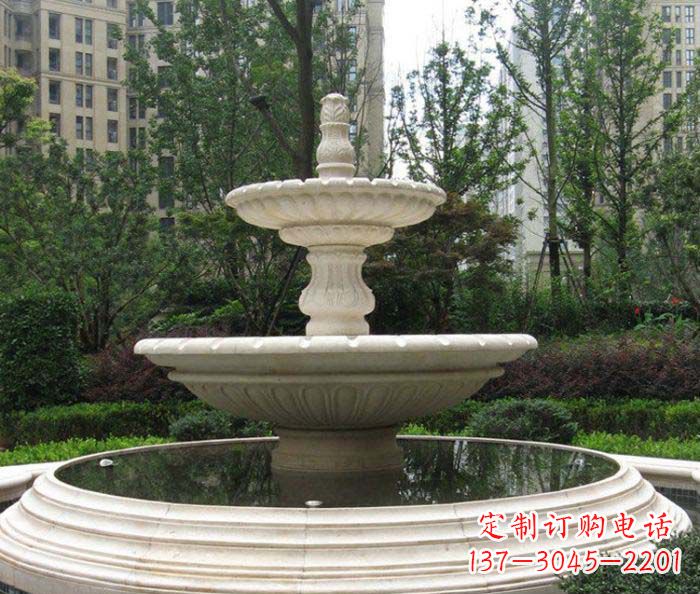 泉州小区景观欧式喷泉石雕 (2)