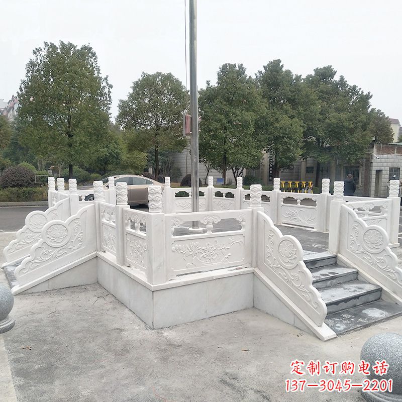 泉州校园广场石雕升旗台