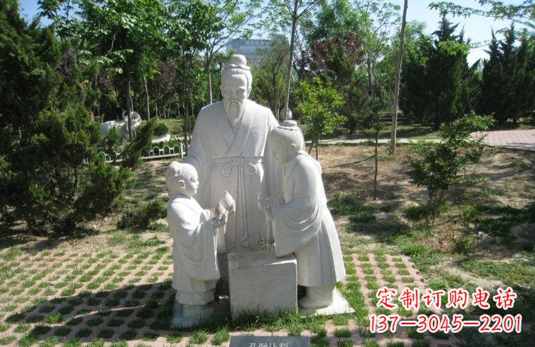 泉州校园孔融让梨石雕