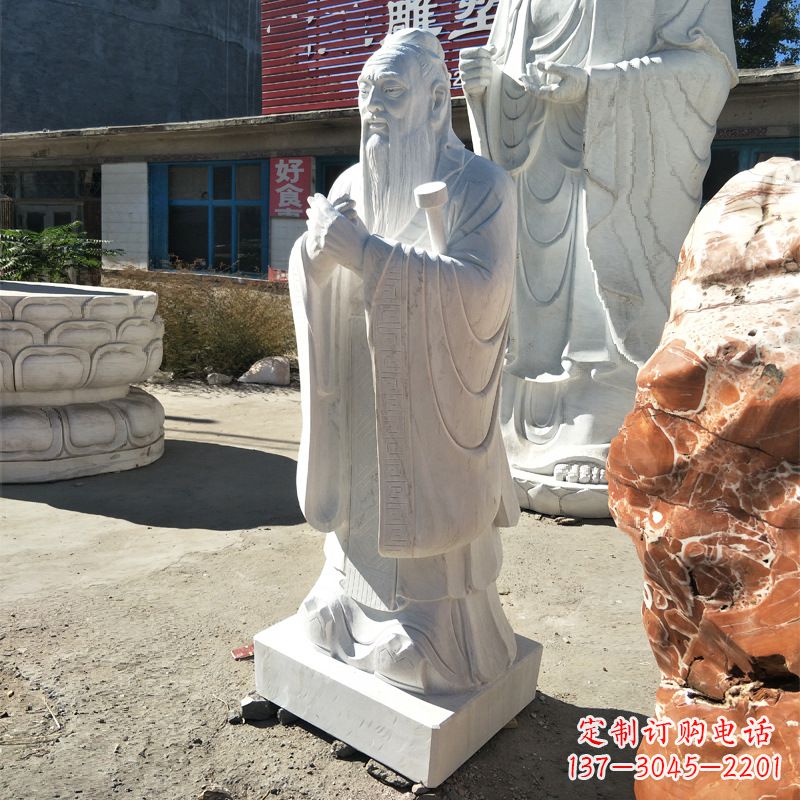 泉州校园孔子像雕塑