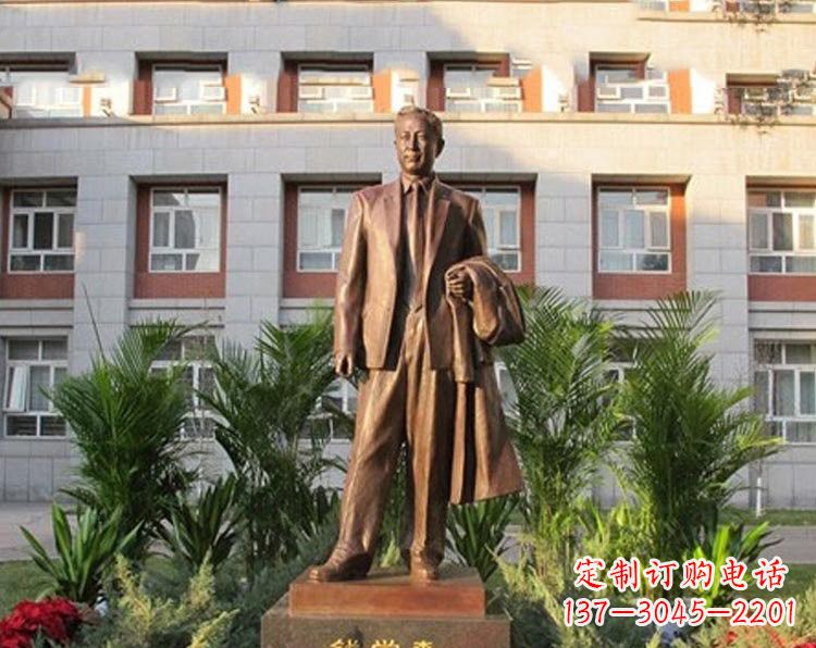 泉州校园钱学森铜雕