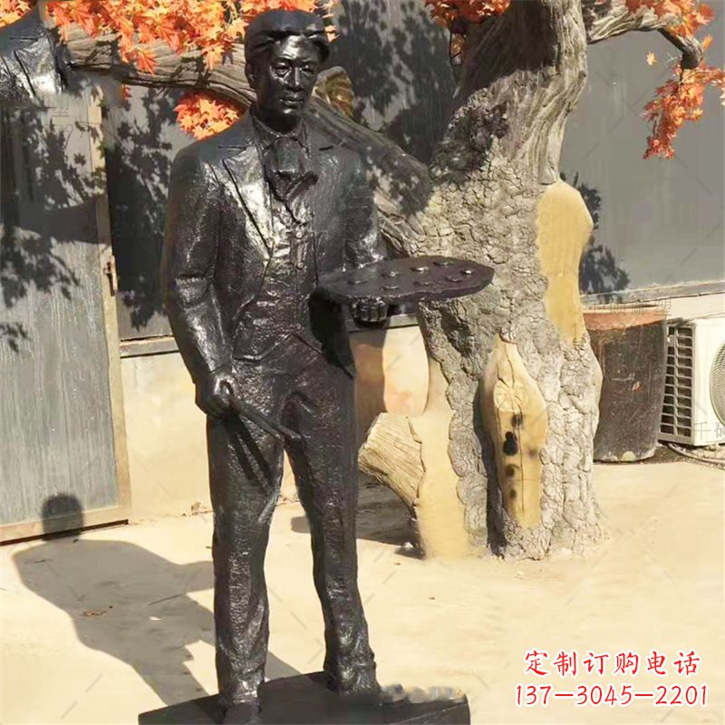 泉州徐悲鸿画画雕塑