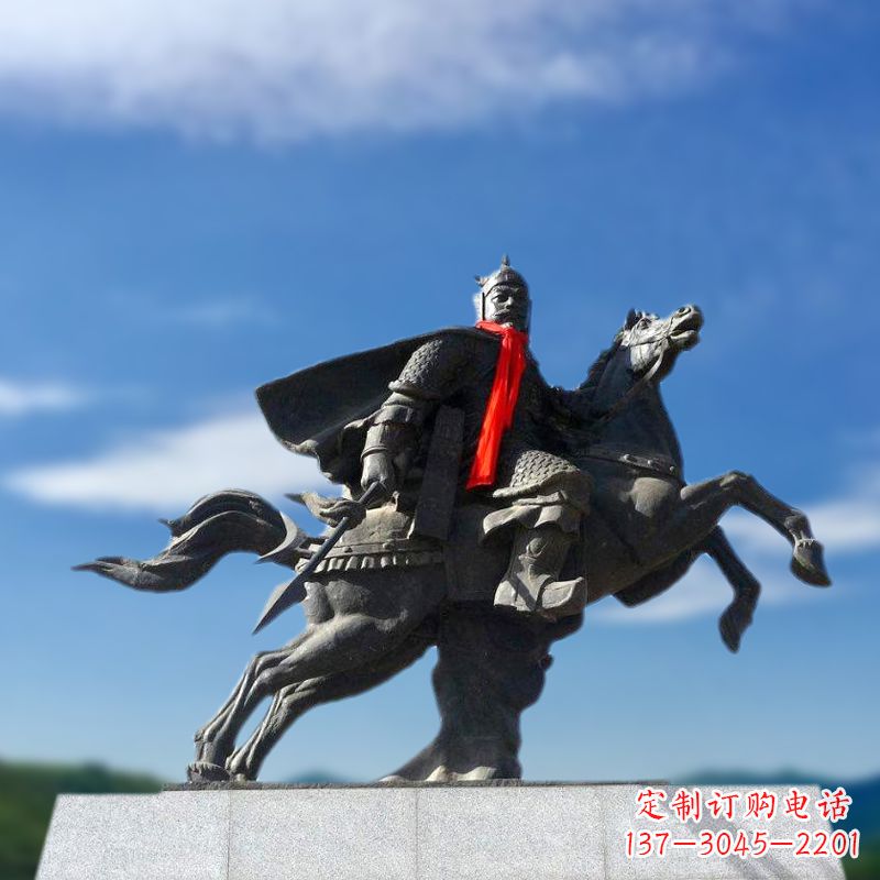 泉州薛仁贵西征雕塑-唐初著名将领中国历史名人雕像