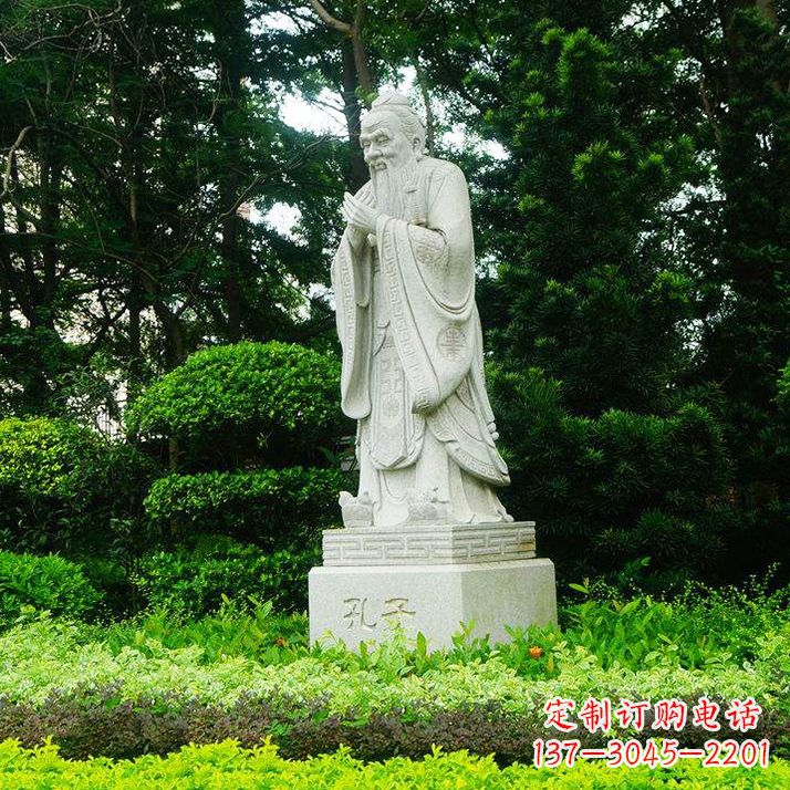 泉州学校名人铜像雕塑 孔子铜像雕塑