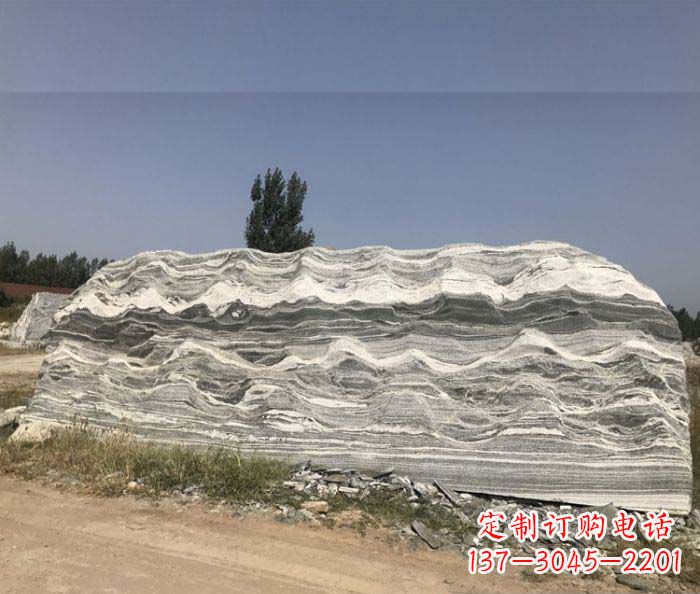 泉州雪浪石假山公园景观石雕