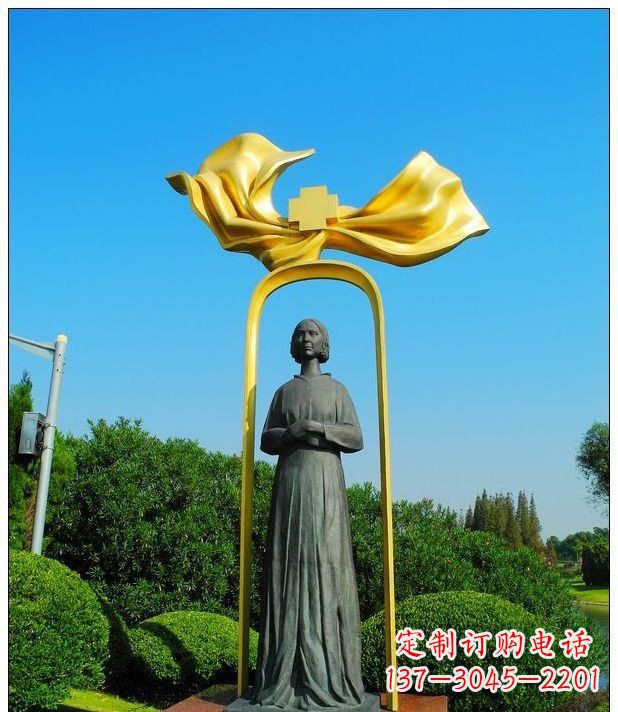 泉州医院南丁格尔名人铜雕