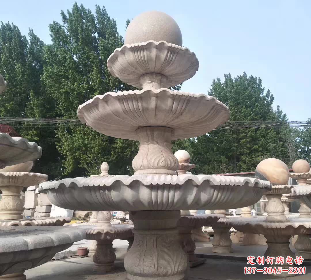 泉州音乐风水球石雕