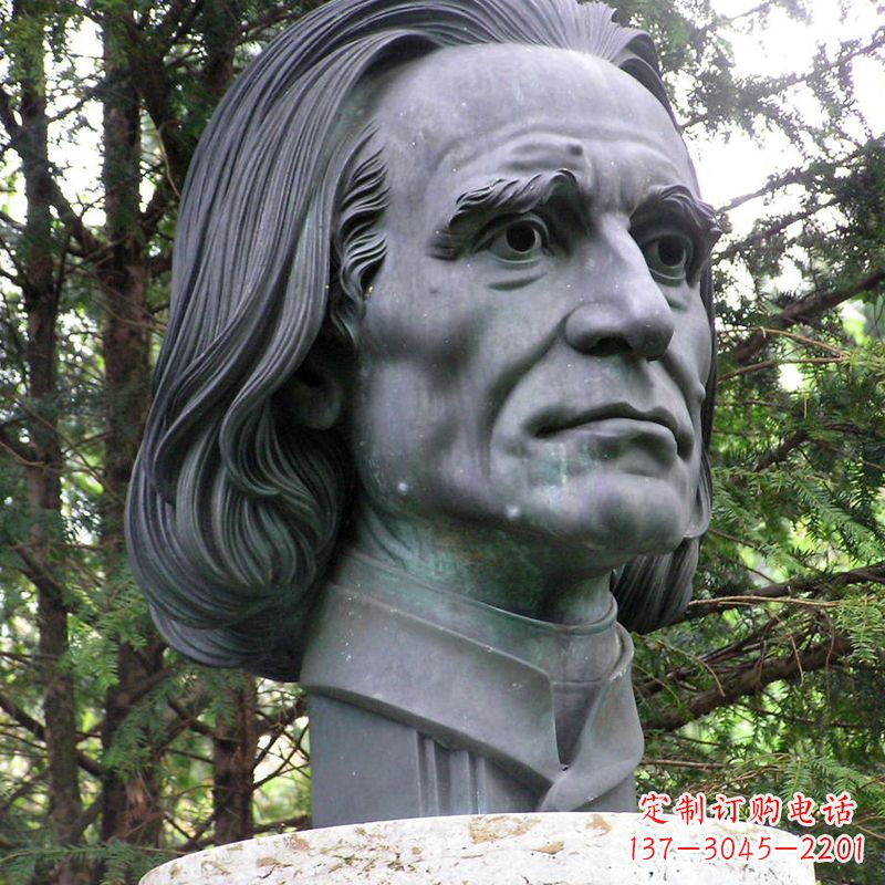 泉州英国著名外科医生利斯特铜雕头像雕塑