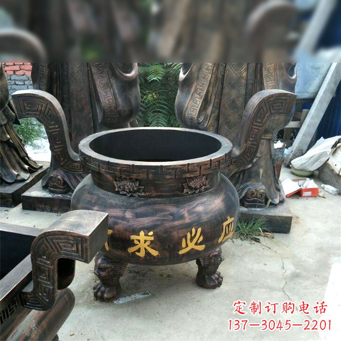 泉州有求必应祈福铜雕香炉
