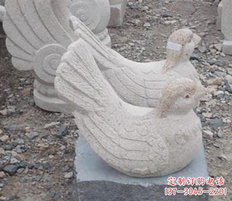 泉州鸳鸯石雕