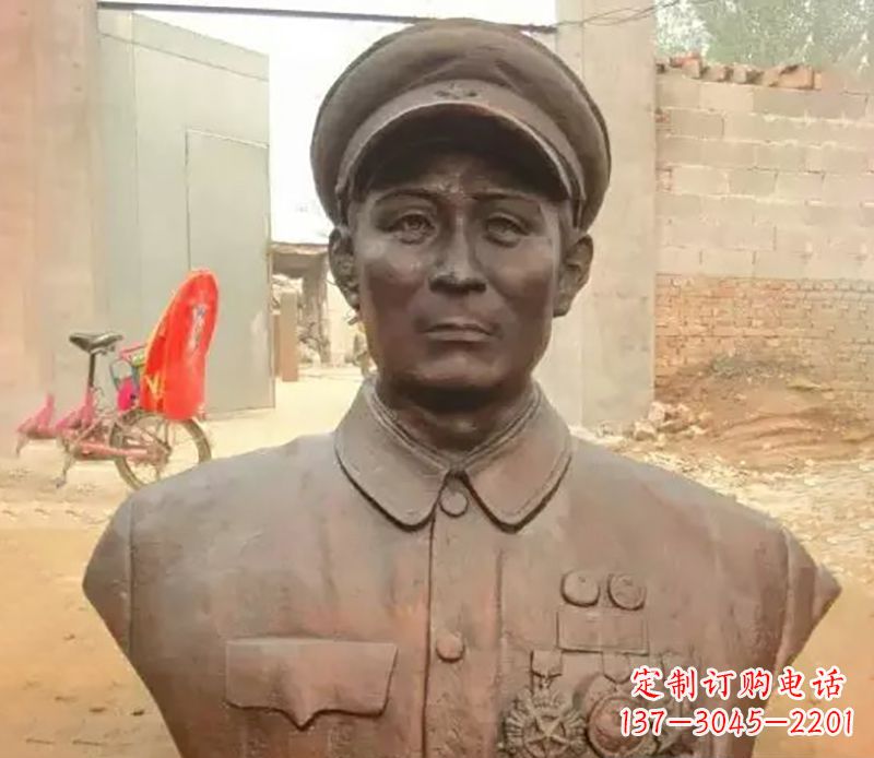 泉州元帅名人胸像铜雕