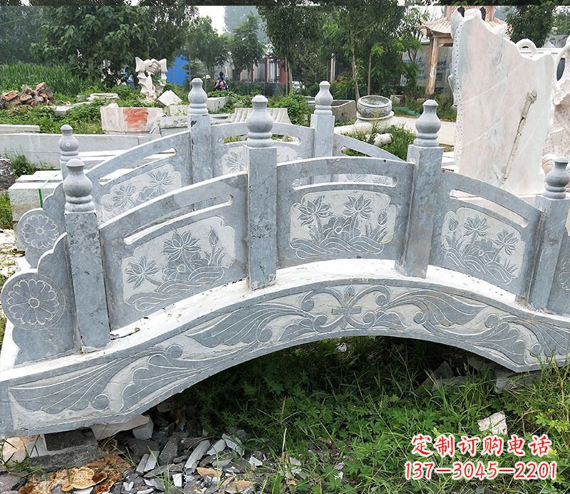泉州园林仿古石拱桥景观石雕 (3)