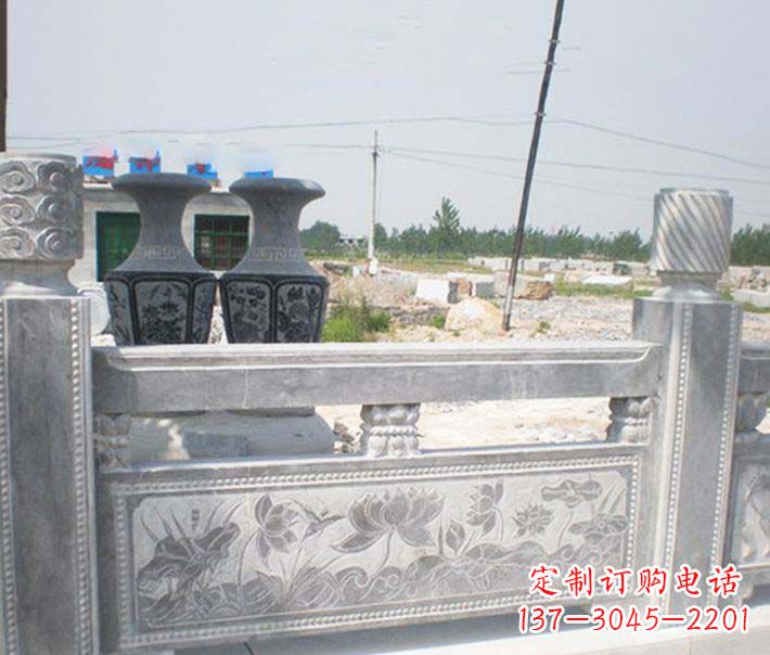 泉州园林仿古石栏板景观石雕 (3)