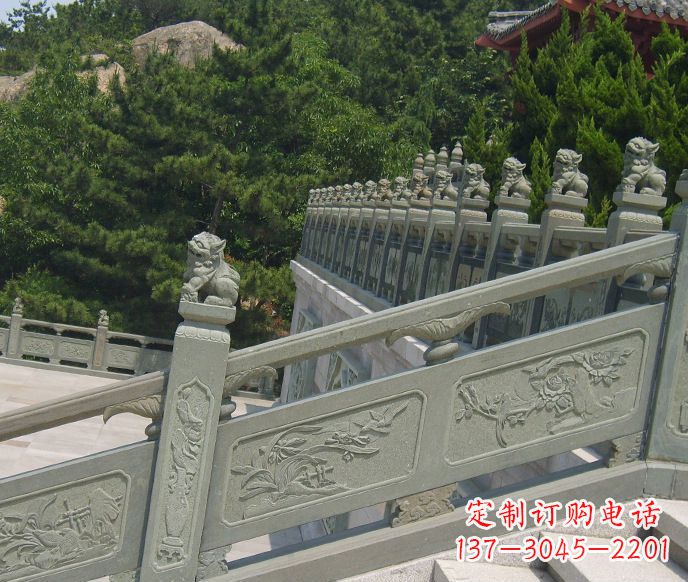 泉州园林仿古石栏板景观石雕 (4)