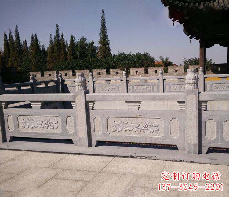 泉州园林仿古石栏板景观石雕 (2)