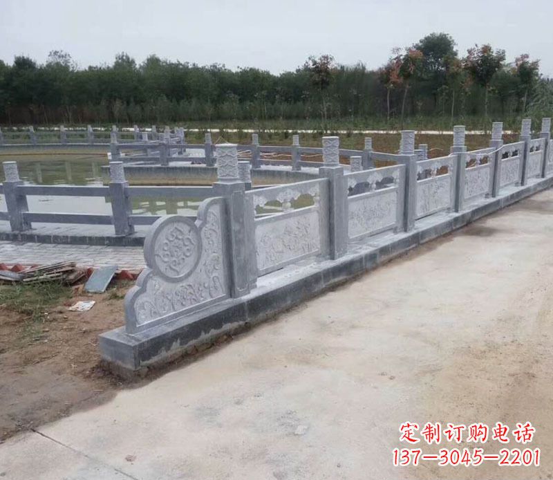 泉州园林仿古石栏板景观石雕 (11)