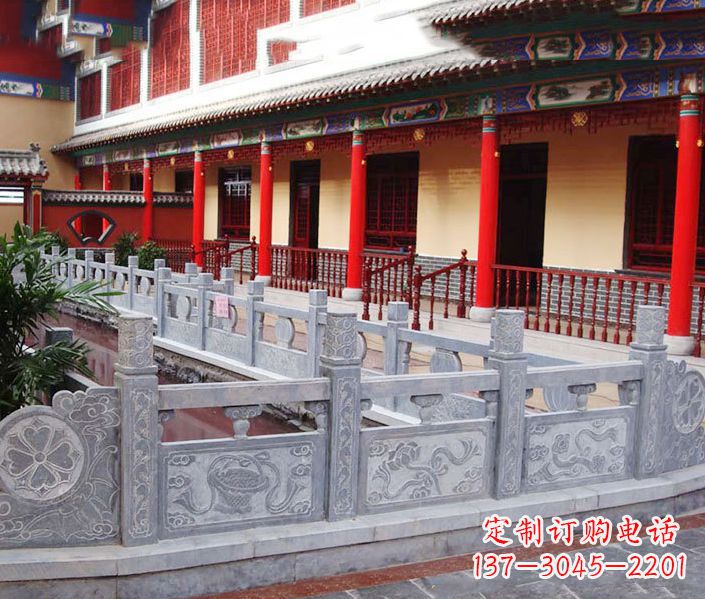 泉州园林仿古石栏板景观石雕 (12)
