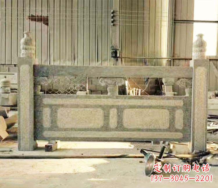泉州园林仿古石栏板景观石雕